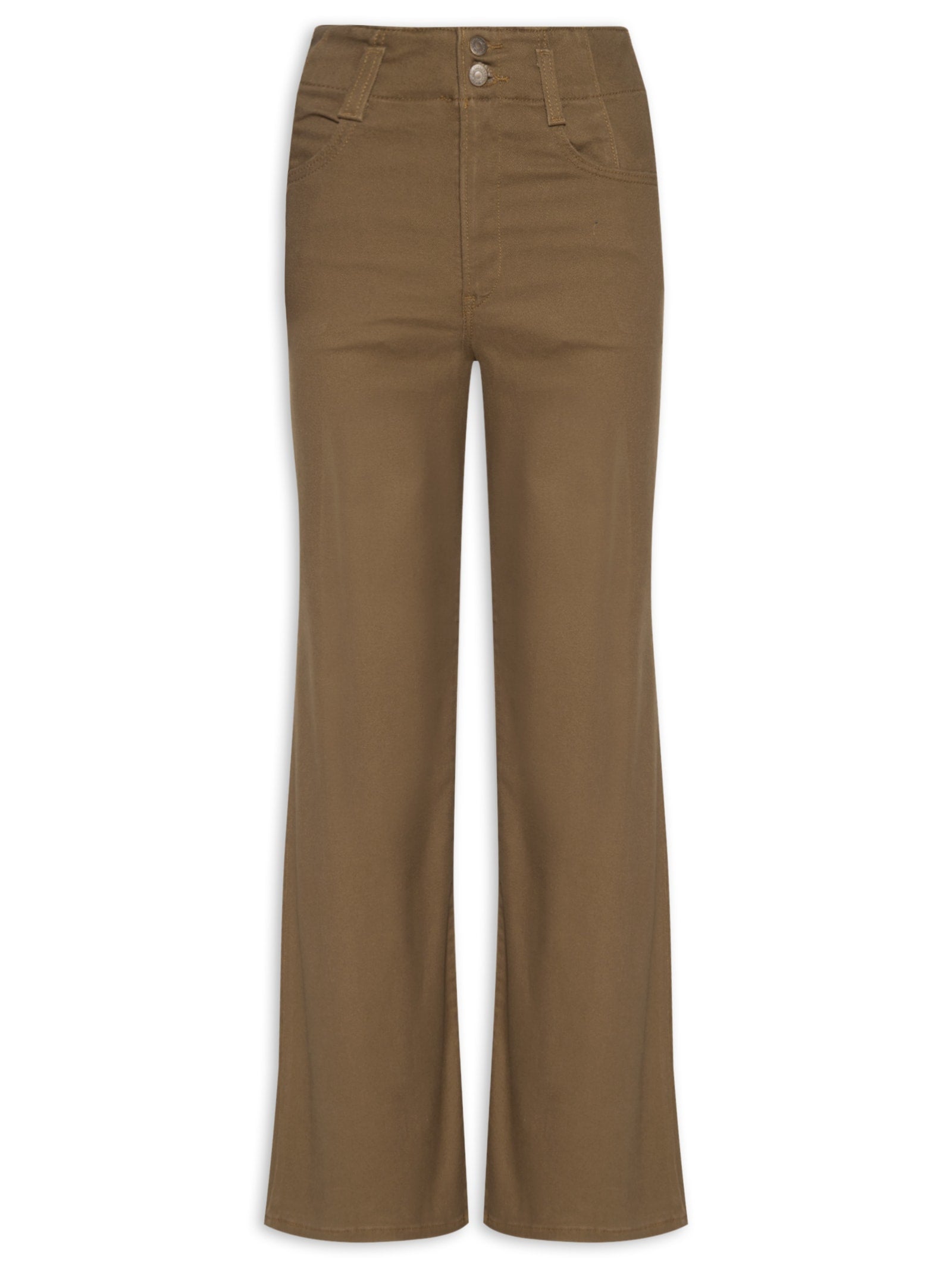 Calça Feminina Flare Floresta Skentch - Marrom