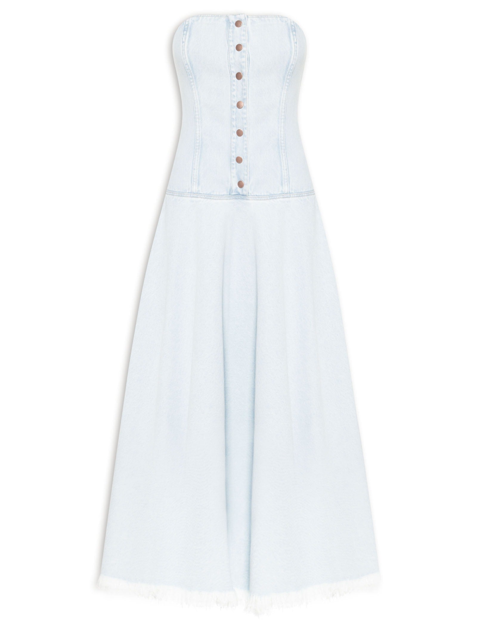 Bermuda Feminina Jeans Basic Midi Fenda Frontal - Azul