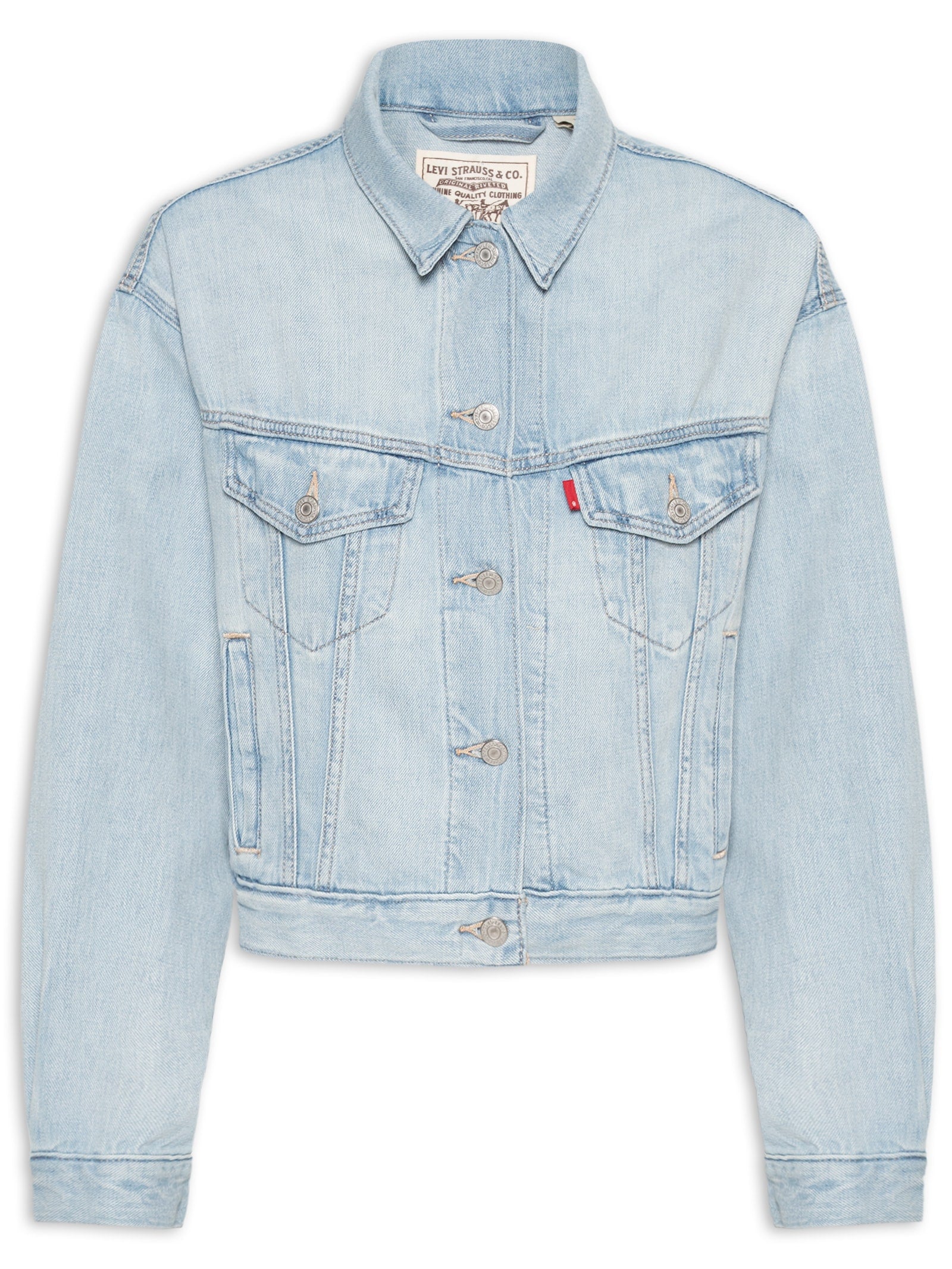 Jaqueta Feminina Jeans 90'S Trucker - Azul