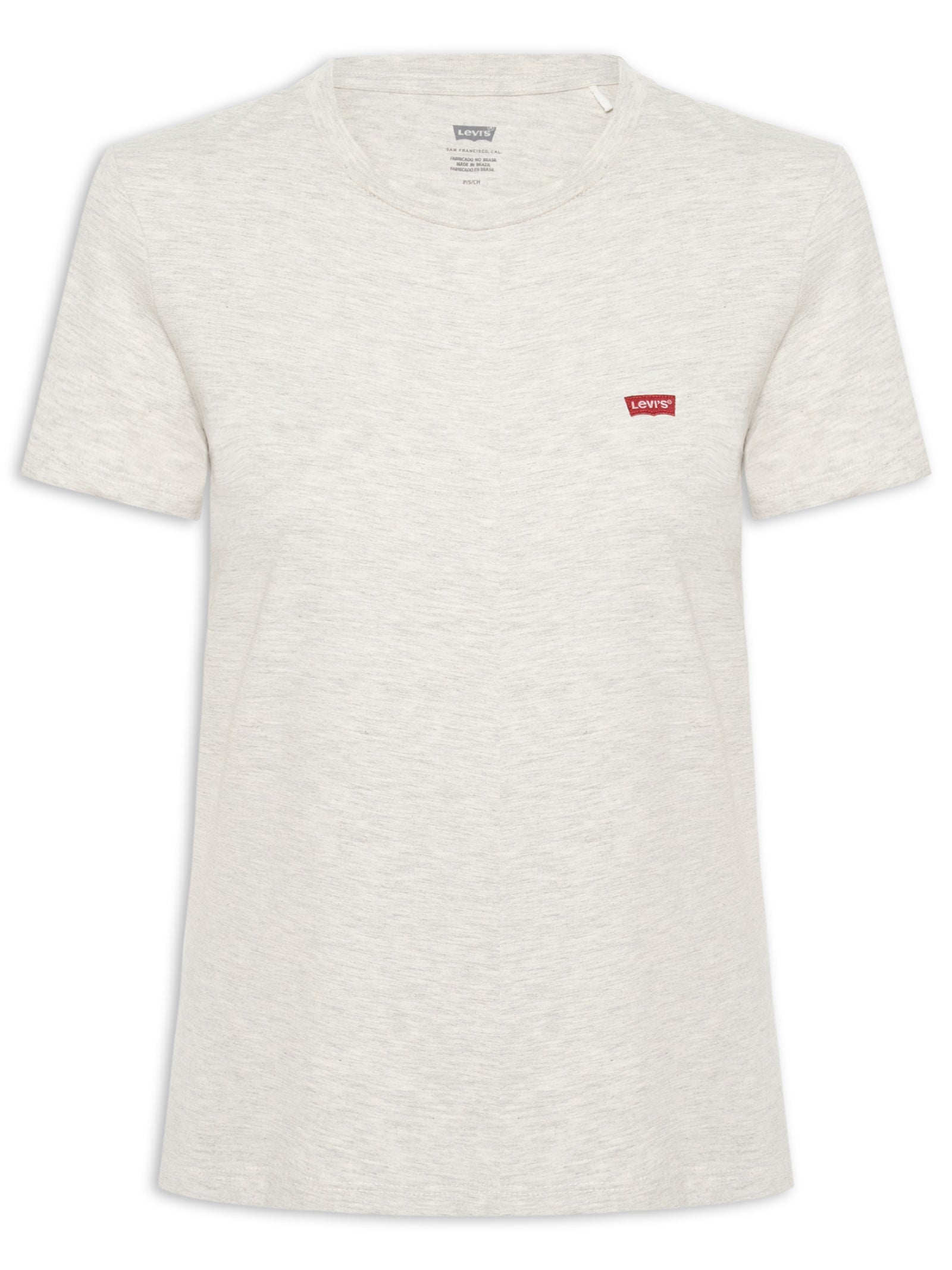 Camiseta Feminina Alongada - Off White
