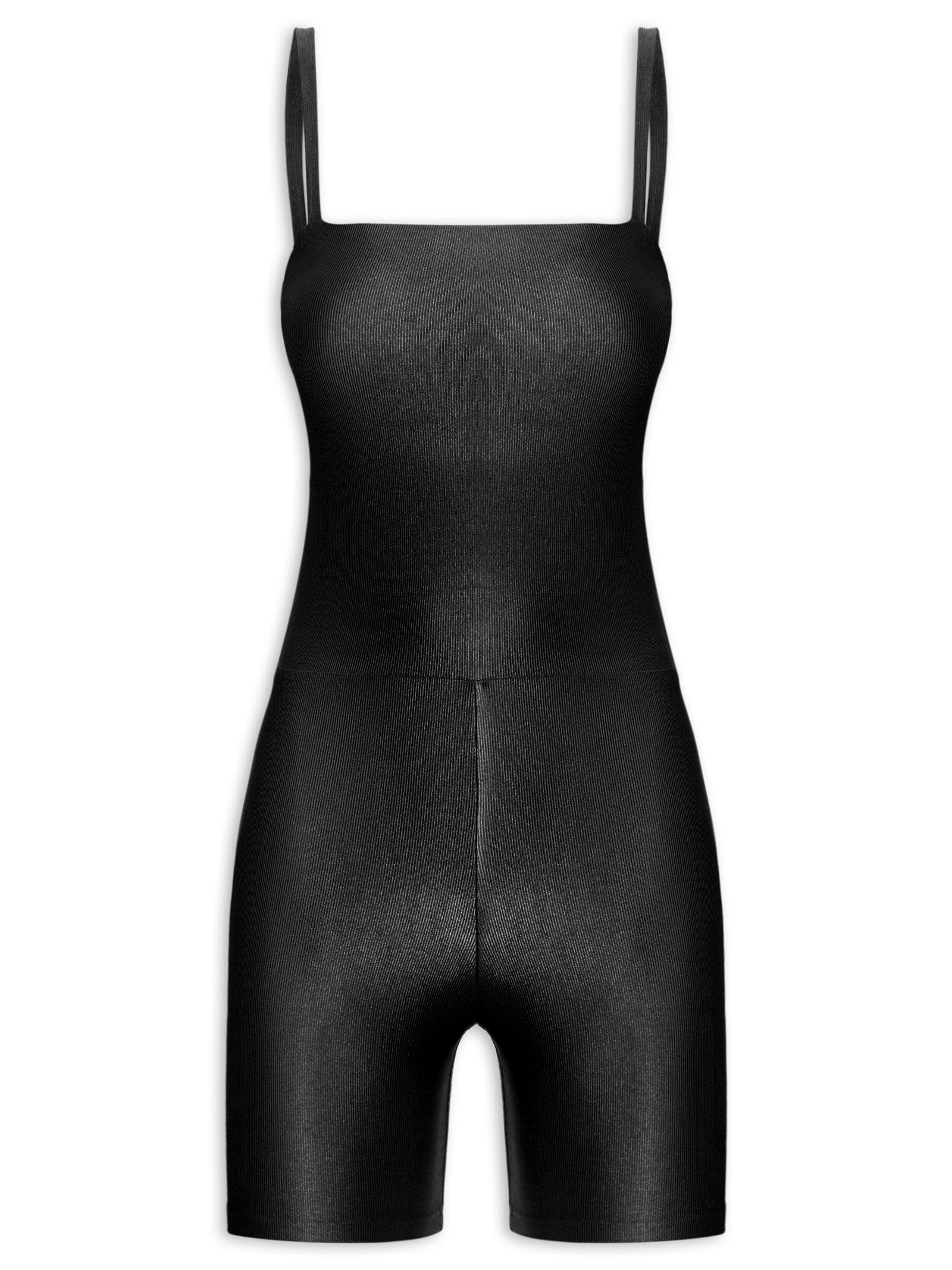 Macaquinho Feminino Short Allure Adaptiv - Cinza