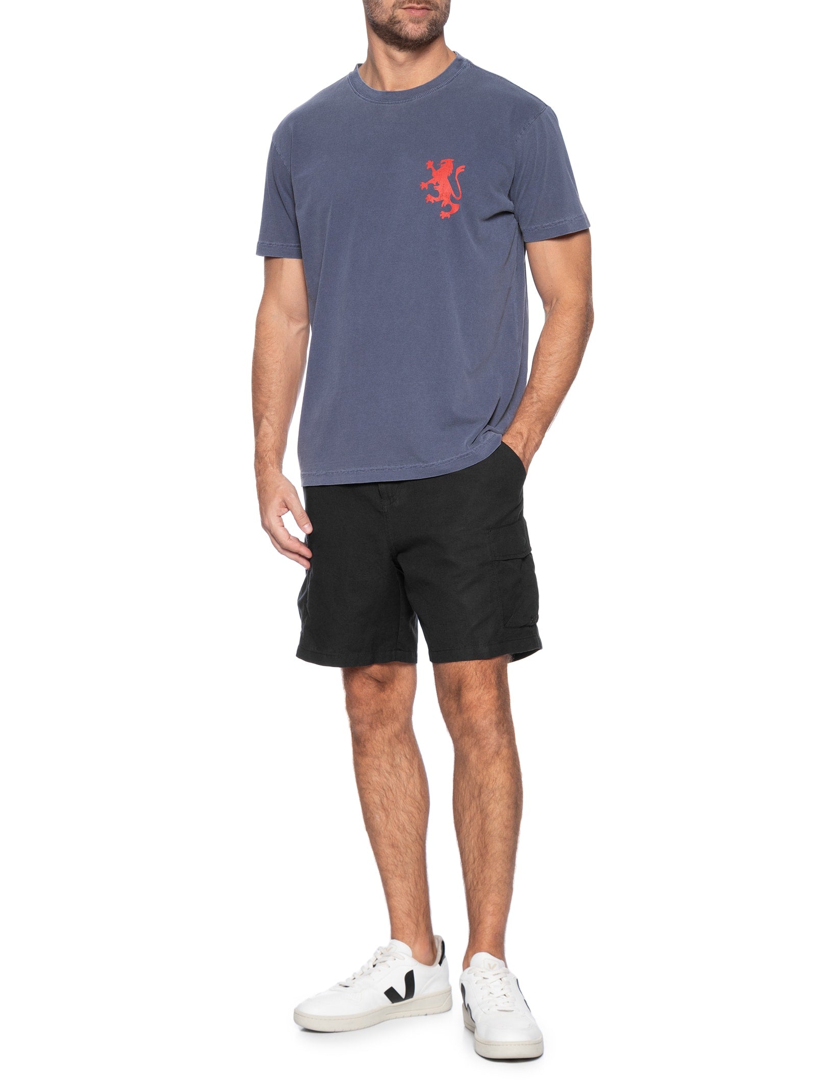 Bermuda Masculina Cristal Flow - Bege - Imagem 2