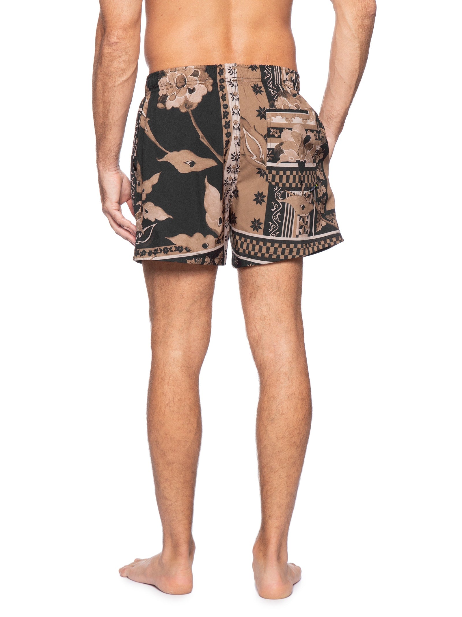 Short Masculino Beach Aquaone Rorschach - Preto - Imagem 4