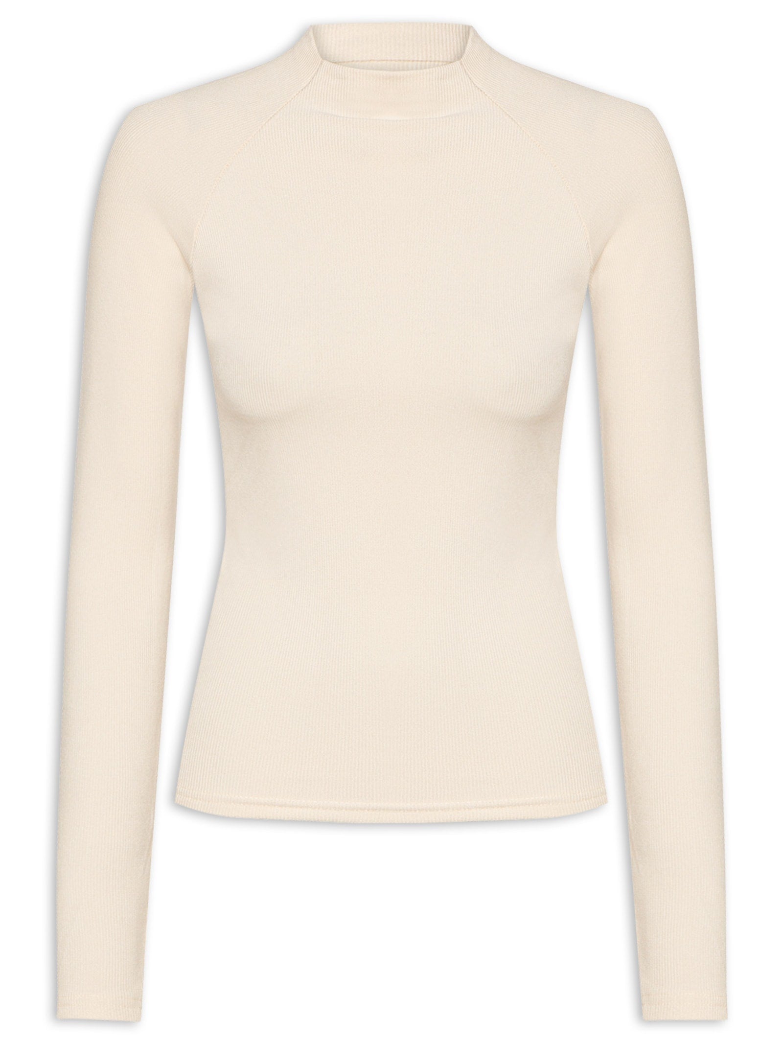 Camiseta Feminina Manga Longa Ragla - Branco