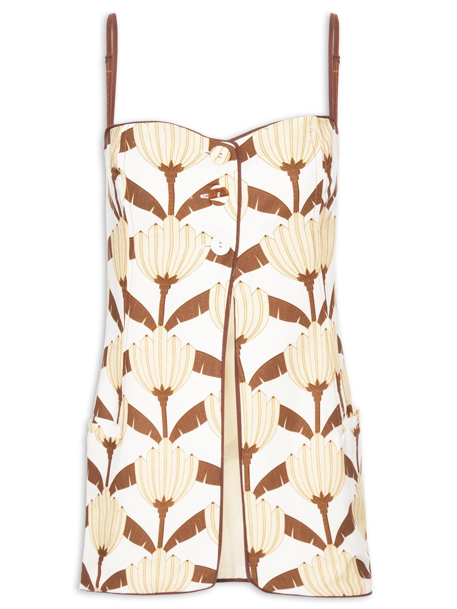 Bermuda Feminina Alfaiataria - Bege