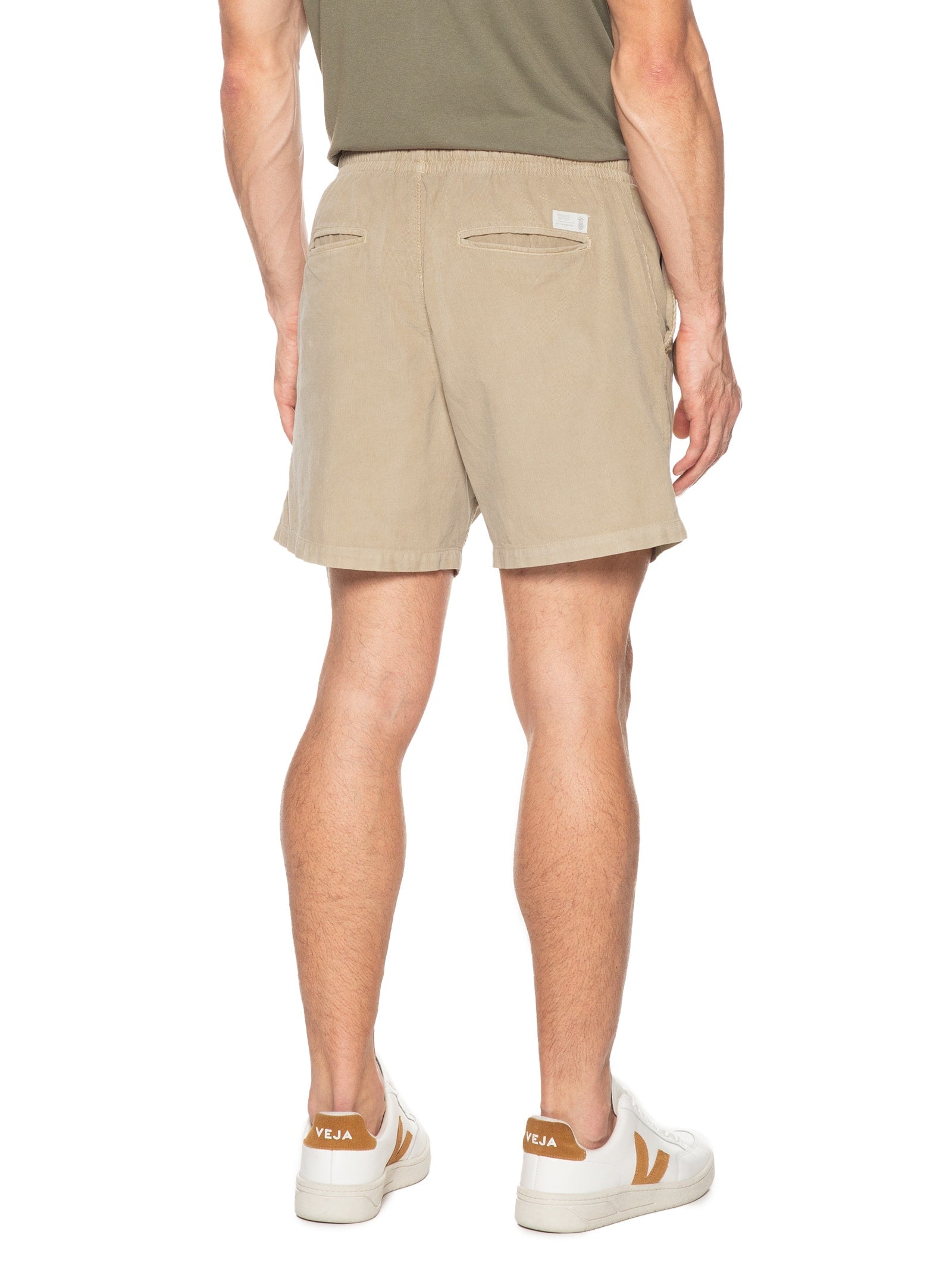 Short Masculino Veludo Cotelê - Verde - Imagem 4