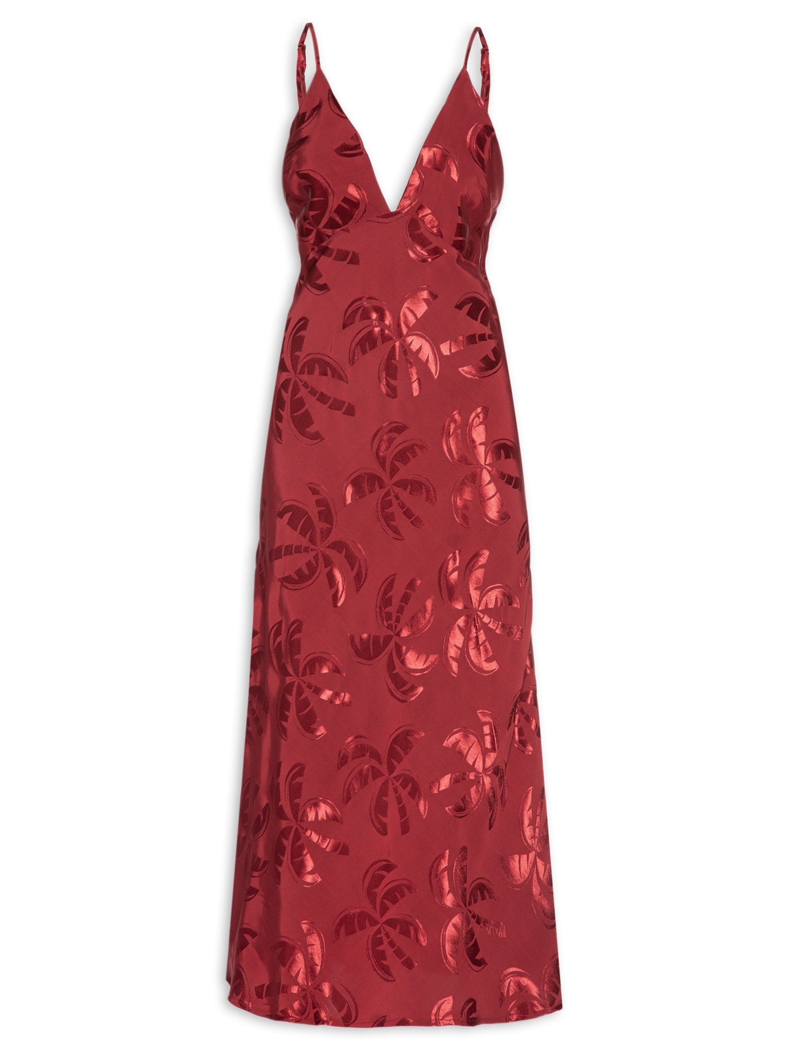 Vestido Angelina Longo - Vinho