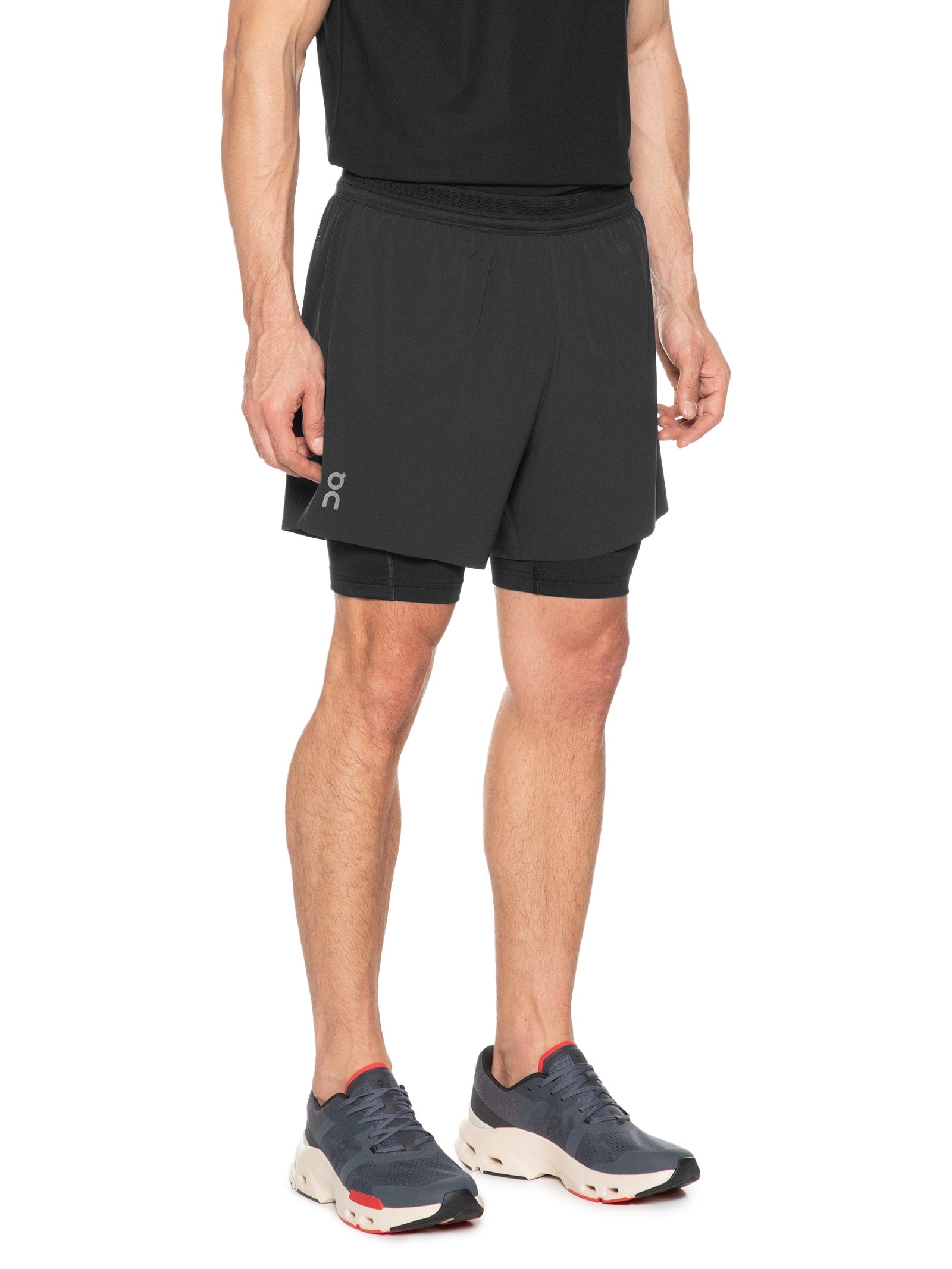 Bermuda Masculina Performance Hybrid Short Black - Preto - Imagem 3