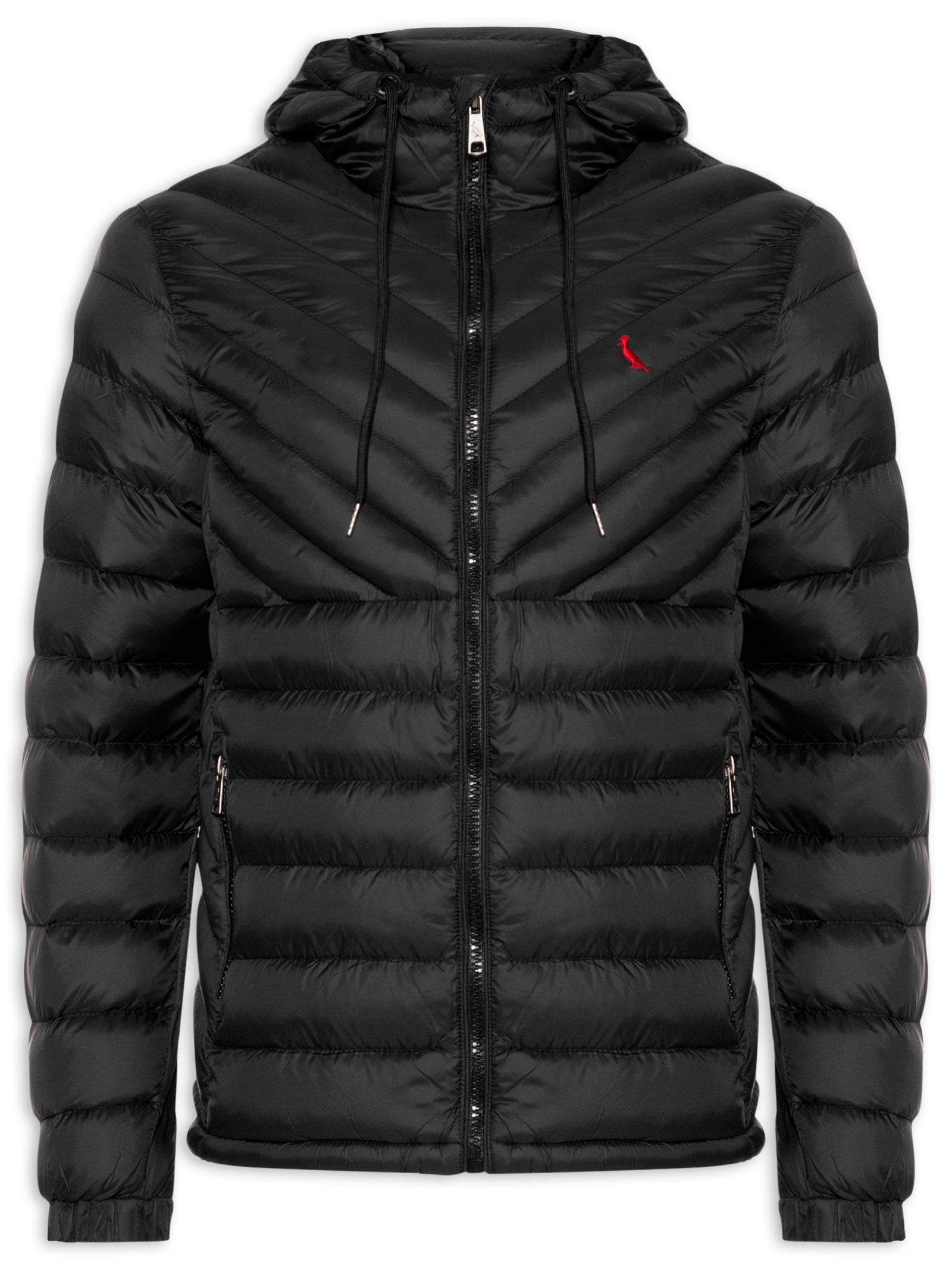 Jaqueta Feminina Puffer - Preto