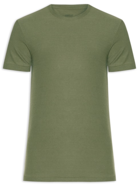 Camiseta Masculina Manga Curta Green Edition Juta - Verde
