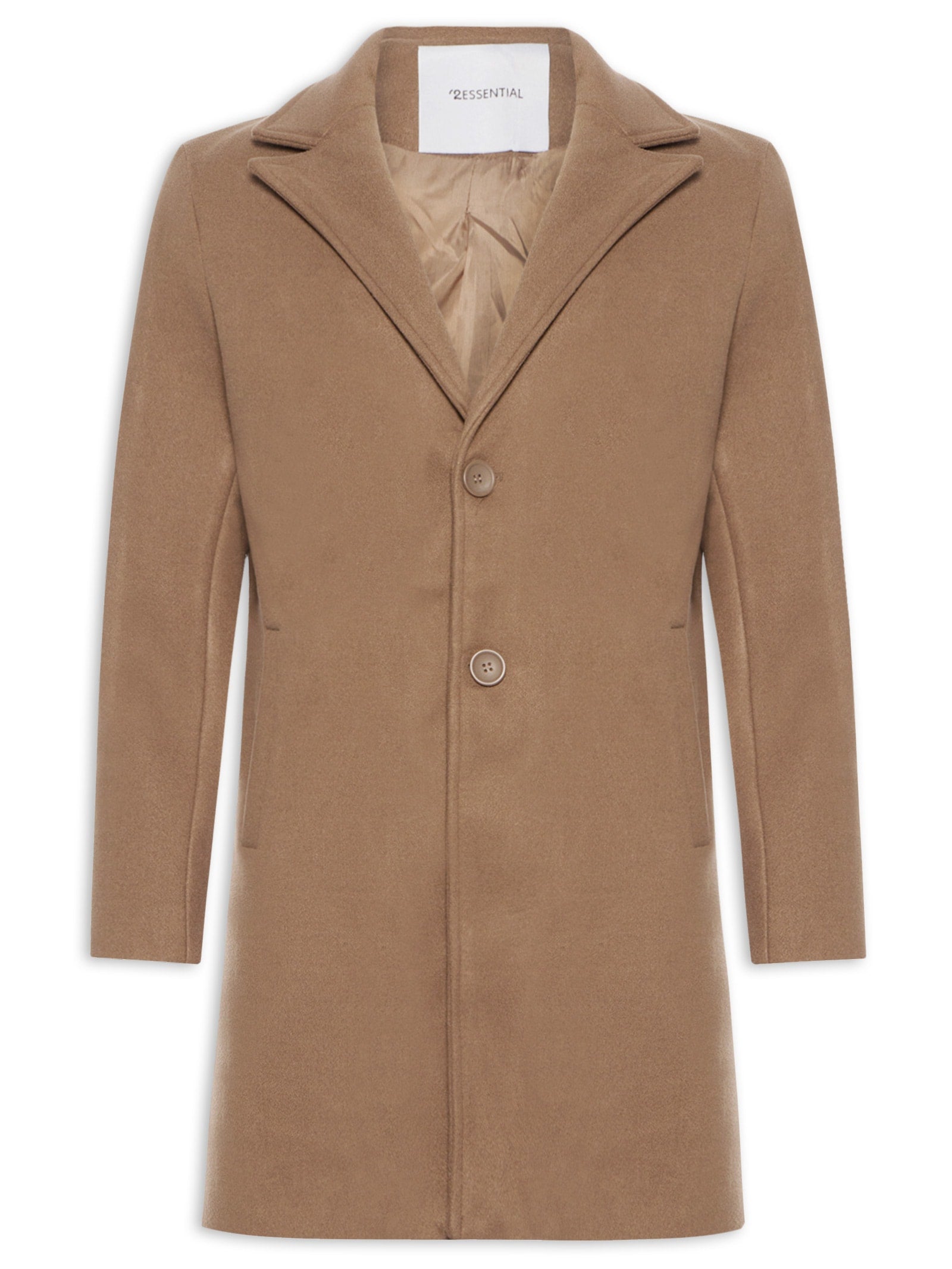 Casaco Masculino Sobretudo - Bege