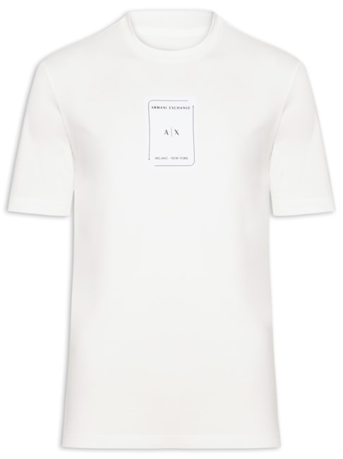 Camiseta Masculina Regular Fit - Branco