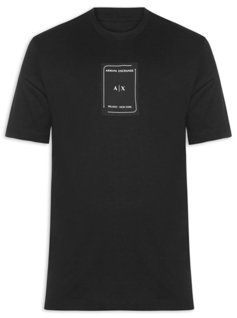 Camiseta Masculina Regular Fit - Preto