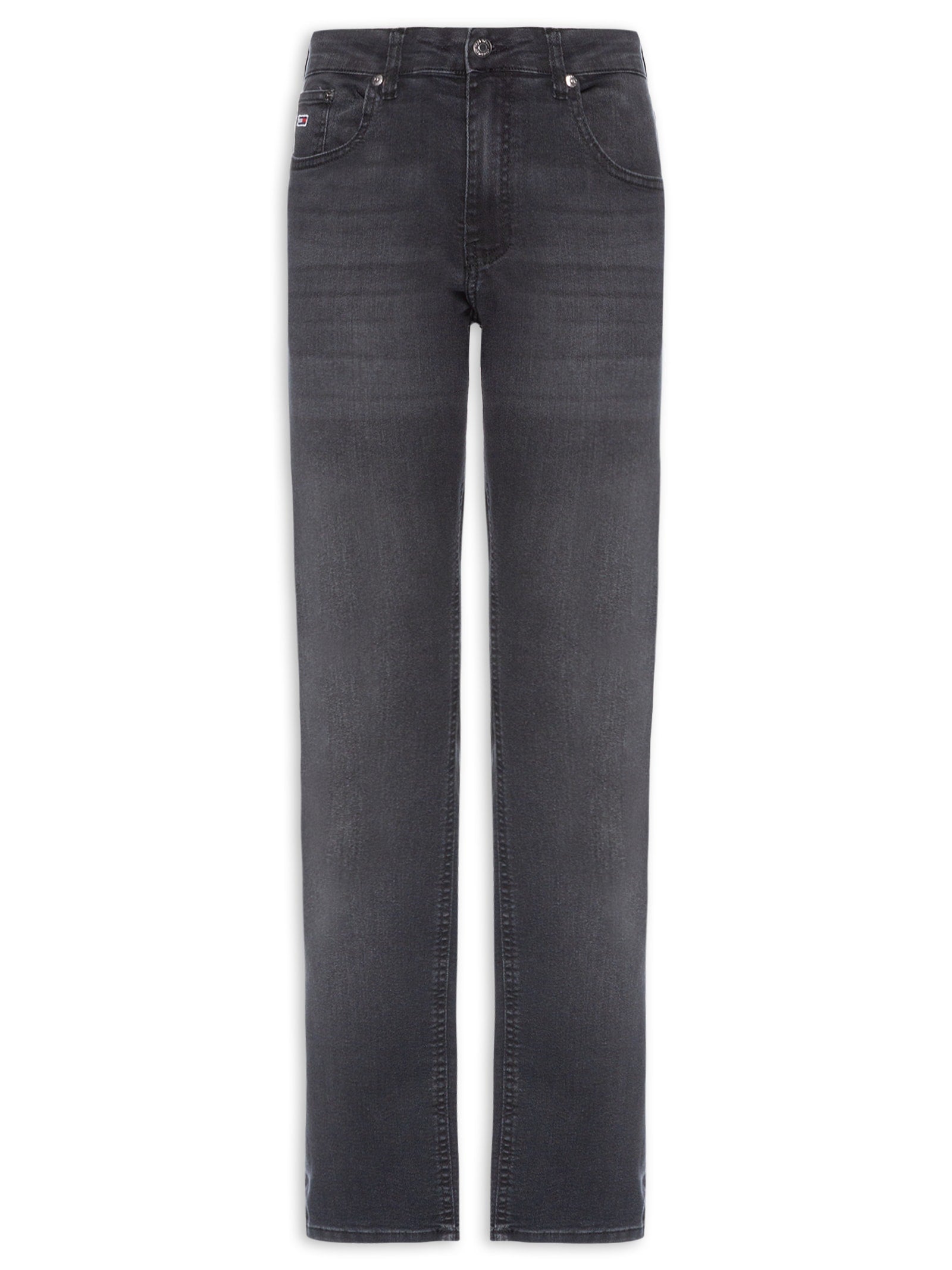 Calça Jeans Masculina Slim Black Black Am - Preto