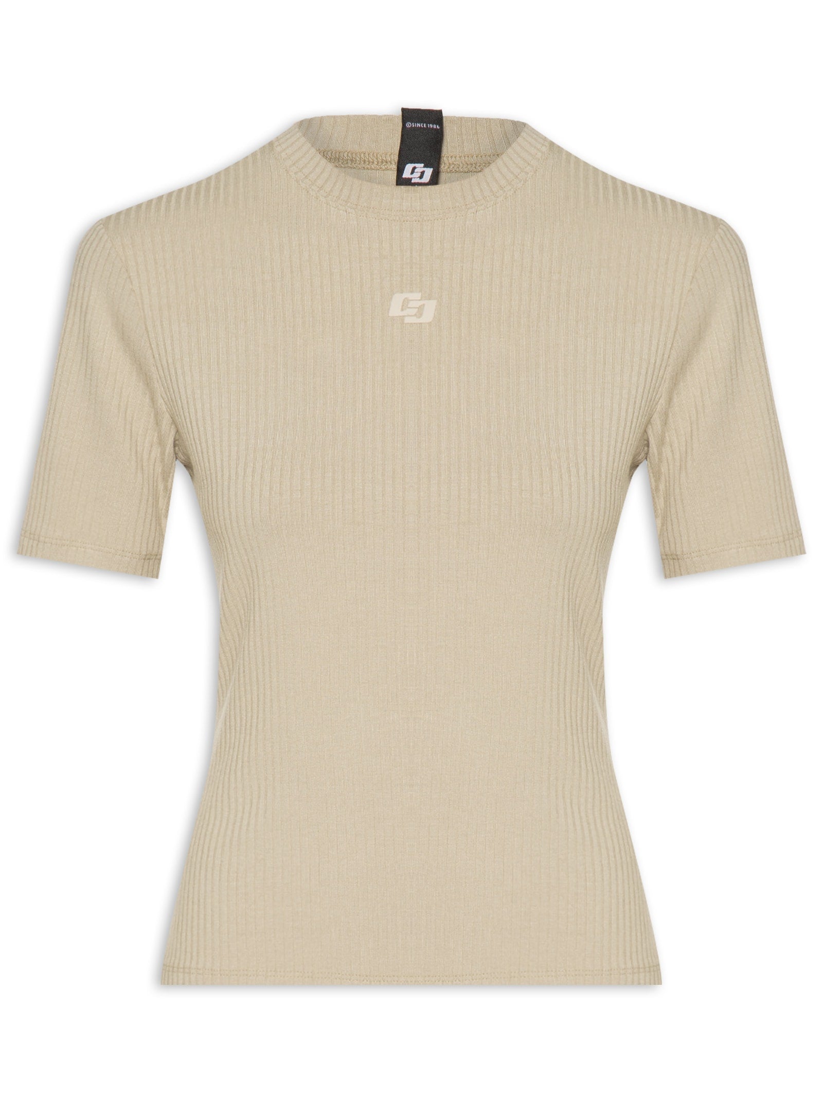 Blusa Feminina Básica Canelada - Bege