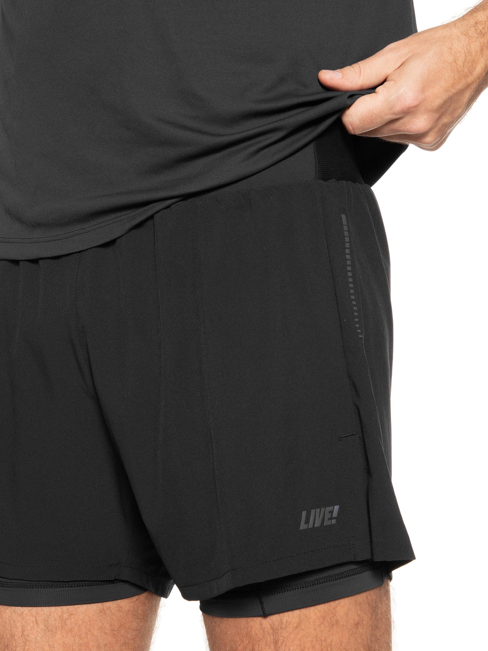 Short Masculino Df Challenger Short 5bf - Preto - Imagem 5