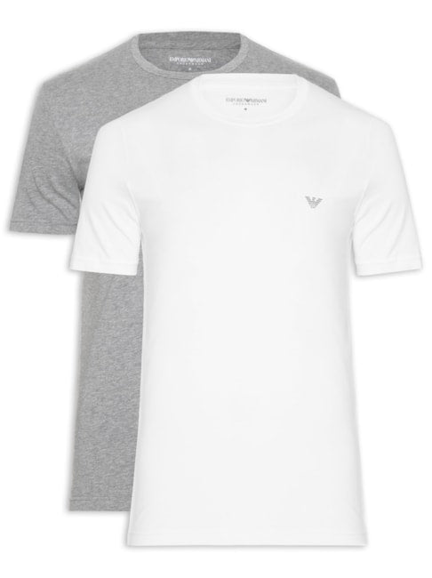 Kit De Camiseta Masculina 2 Peças Pack Top