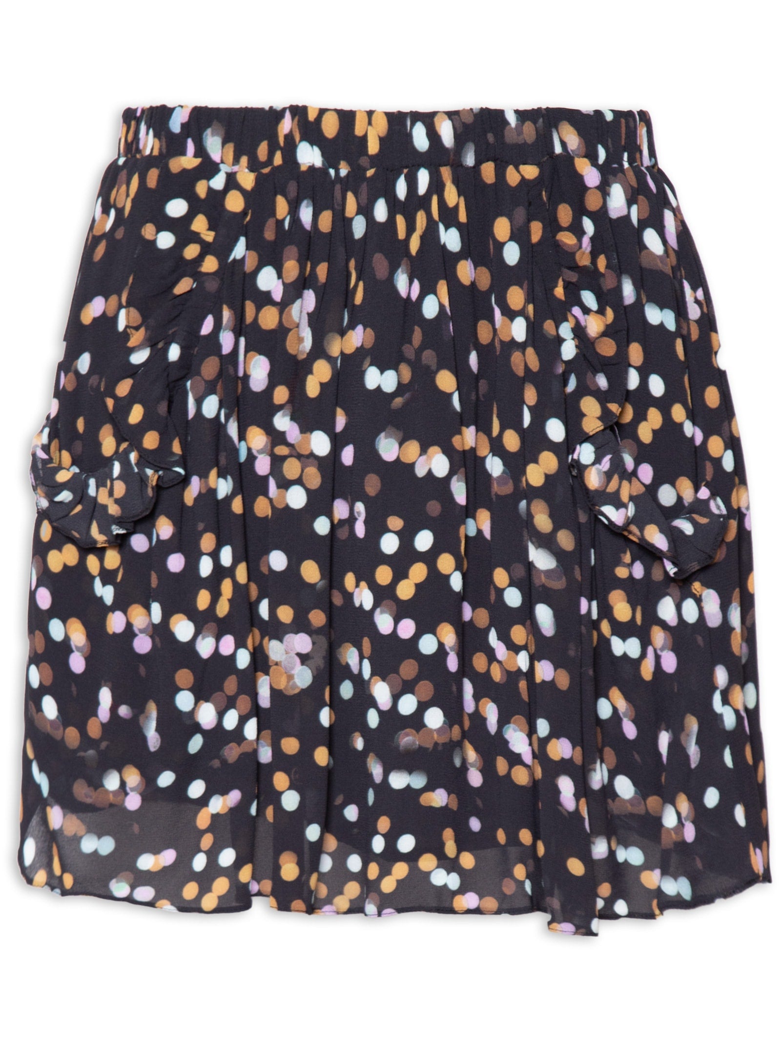 Bata Feminina Pois Lente Color - Preto