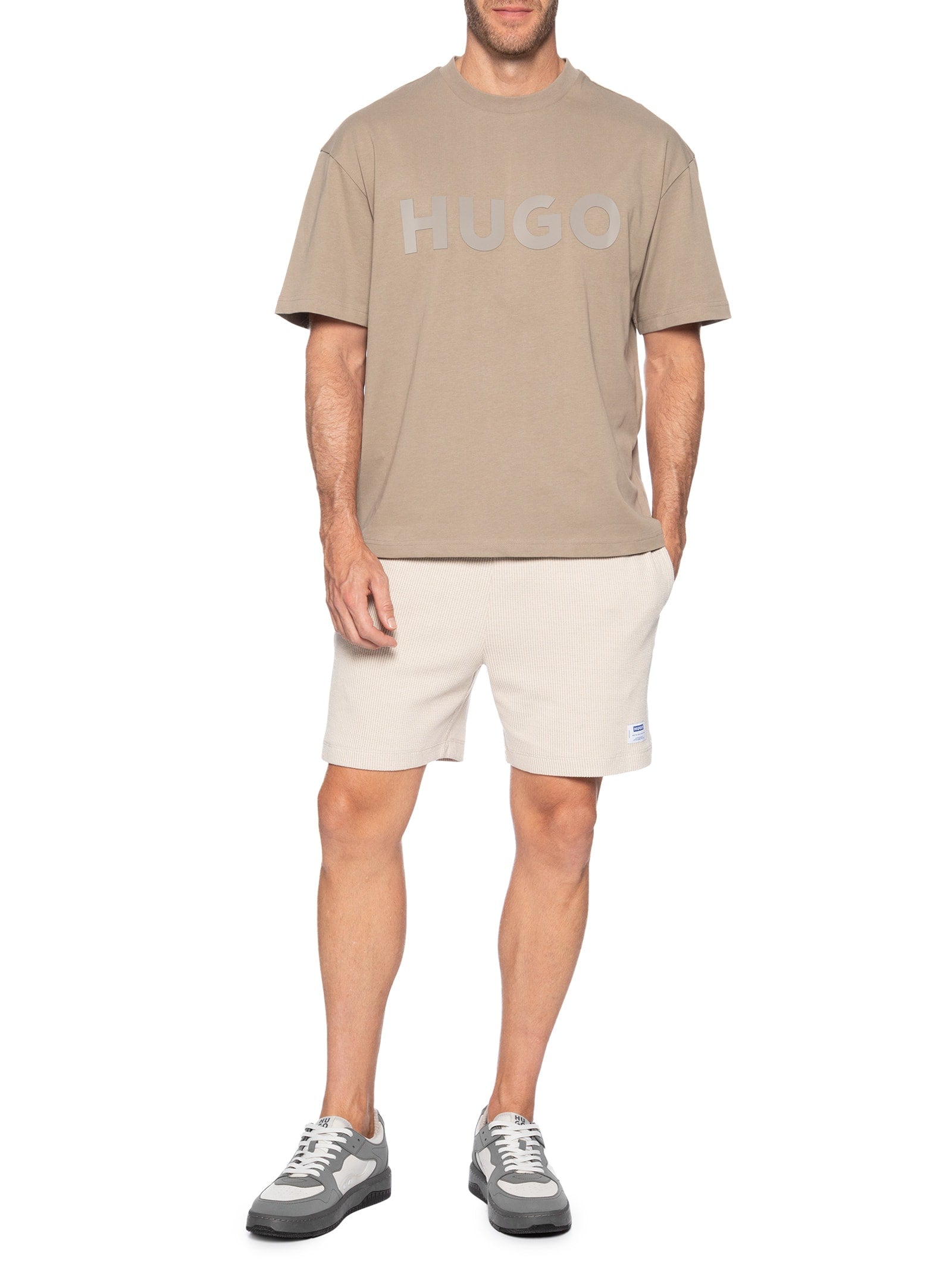 Hugo - Bermuda Masculina Nuwafflo - Off White - Imagem 2