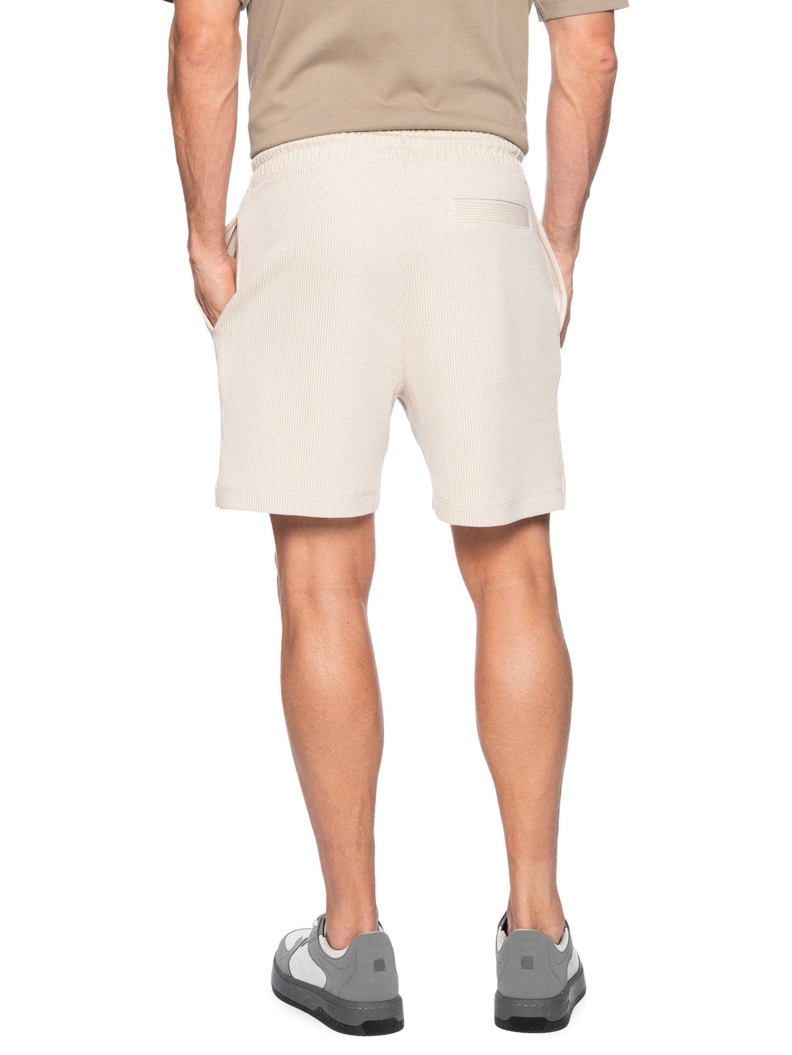Hugo - Bermuda Masculina Nuwafflo - Off White - Imagem 4