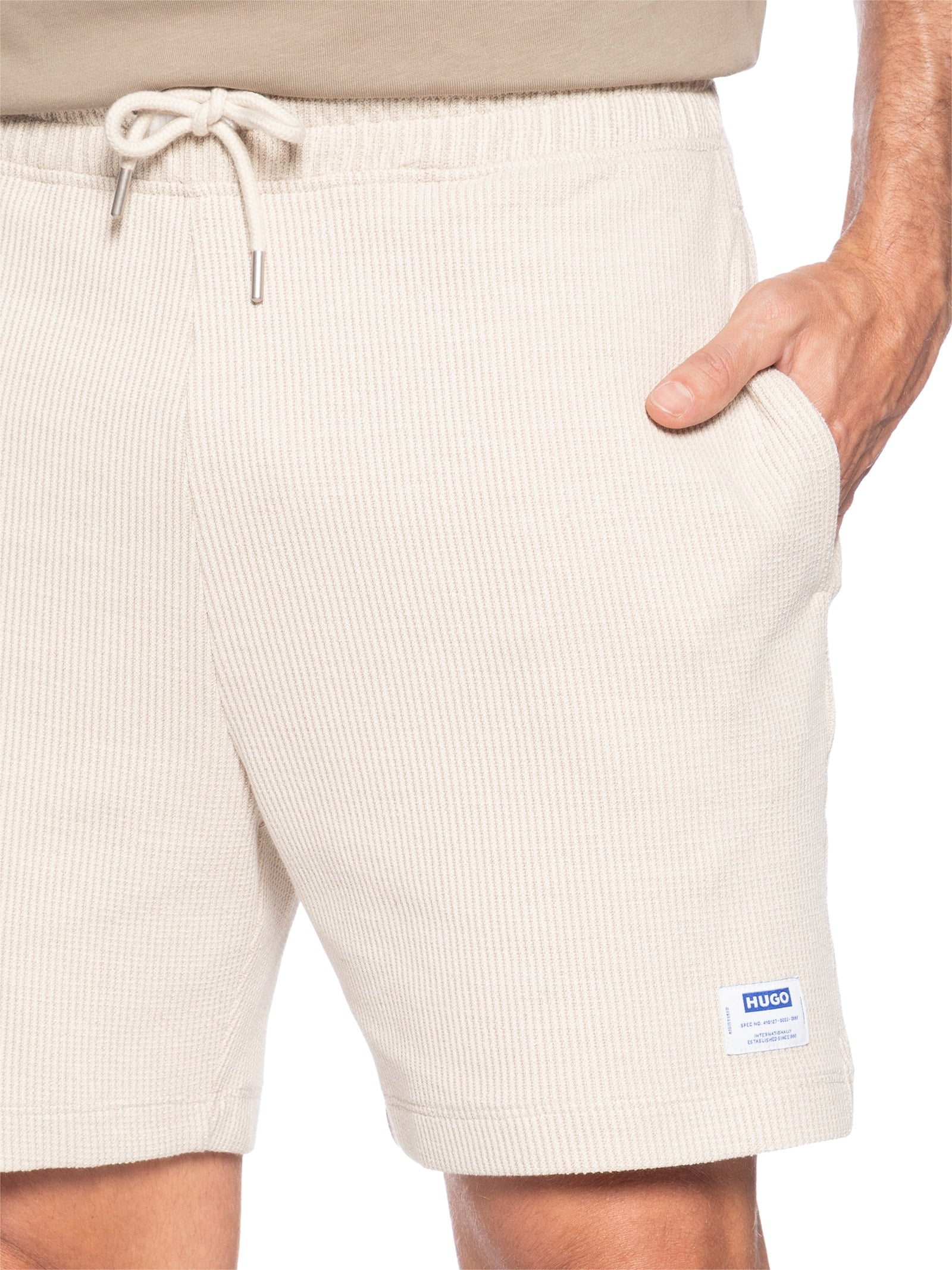 Hugo - Bermuda Masculina Nuwafflo - Off White - Imagem 5