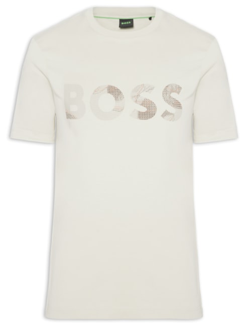 Camiseta Masculina Tee Logo Glamping - Bege