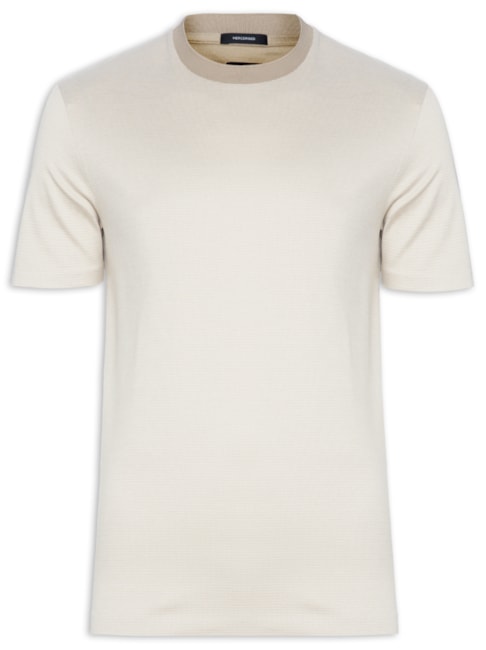 Camiseta Masculina Thompson - Bege