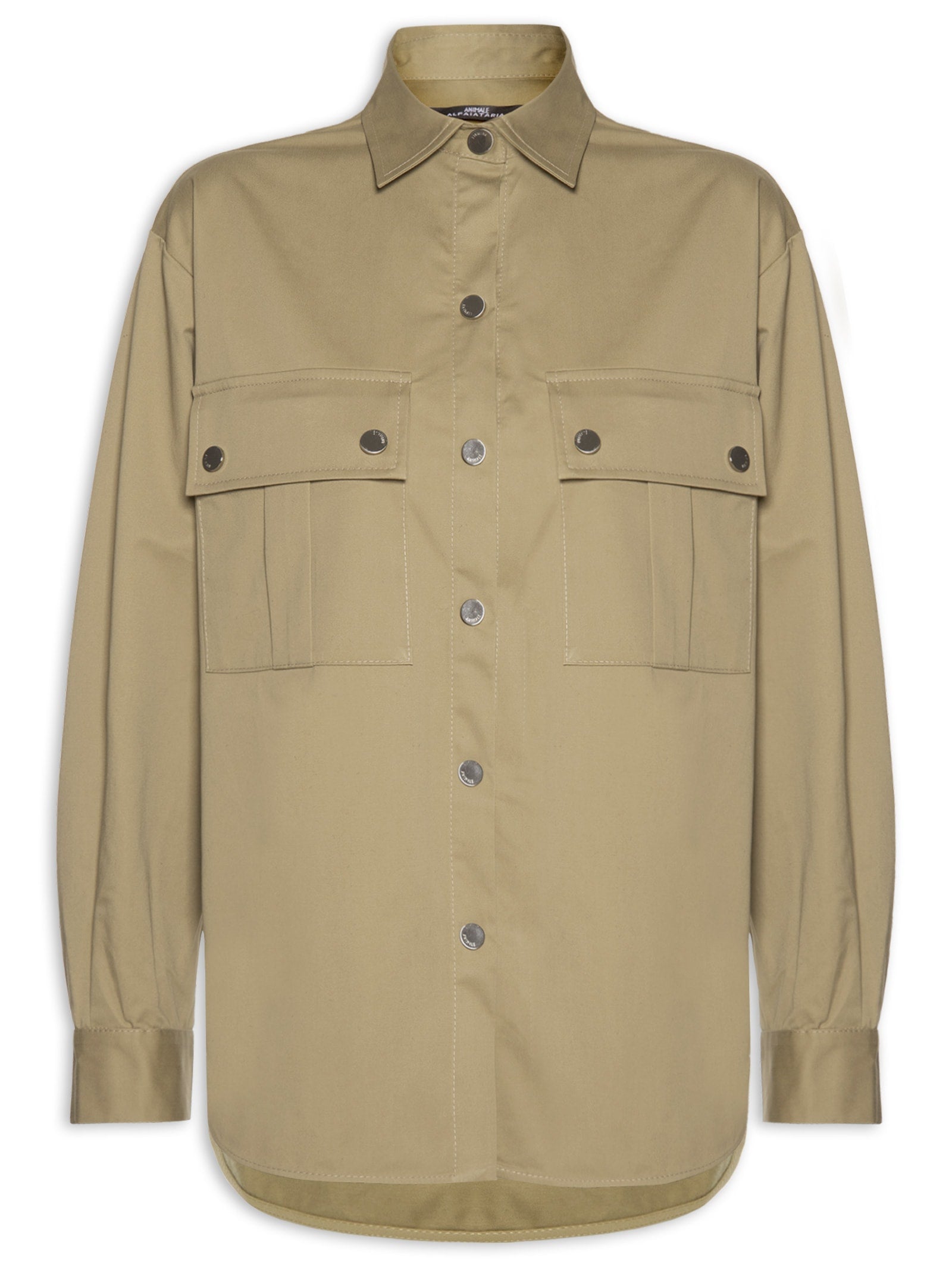 Calça Feminina Bolsos - Bege