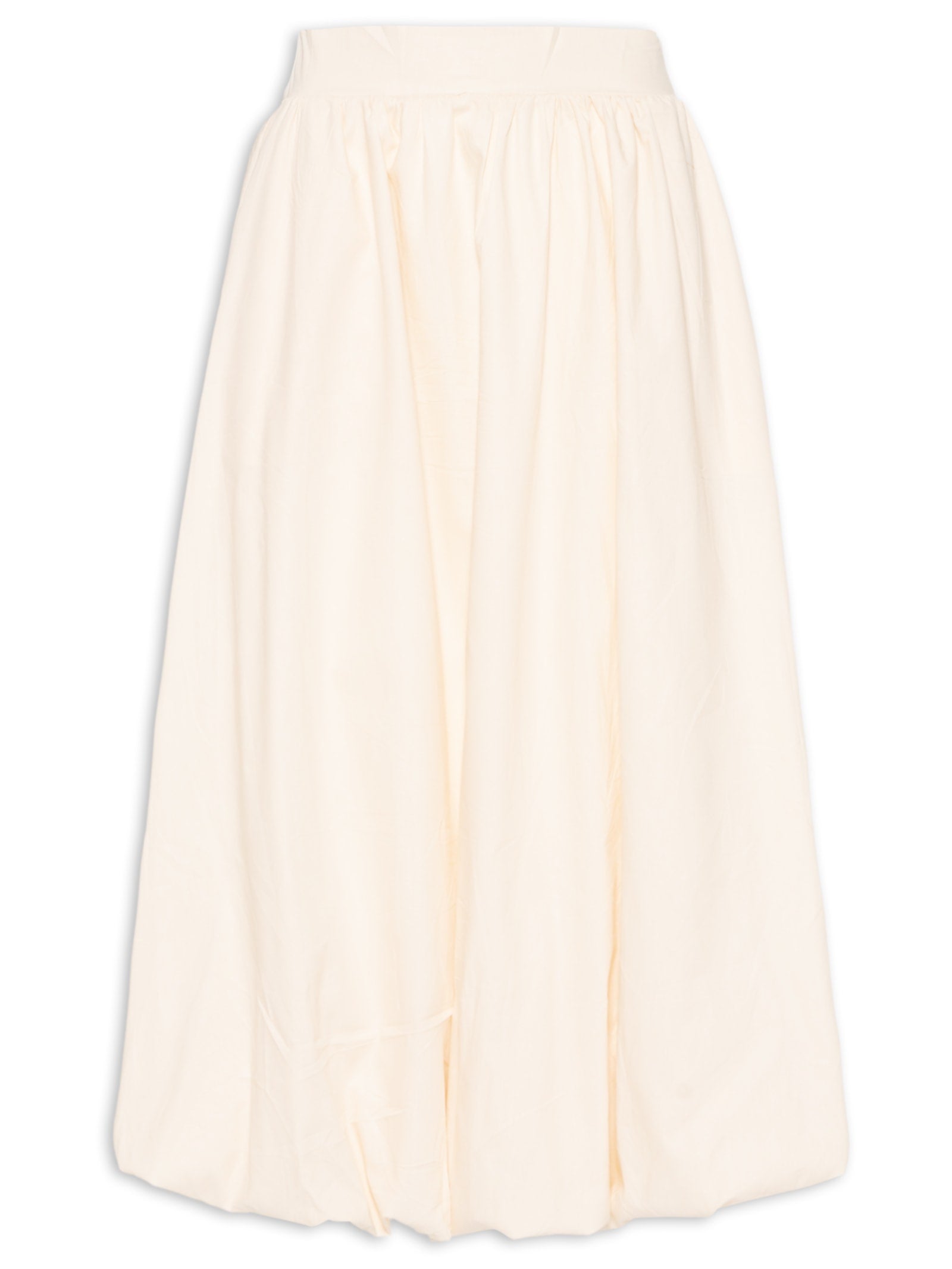 Saia Midi Balonê - Bege