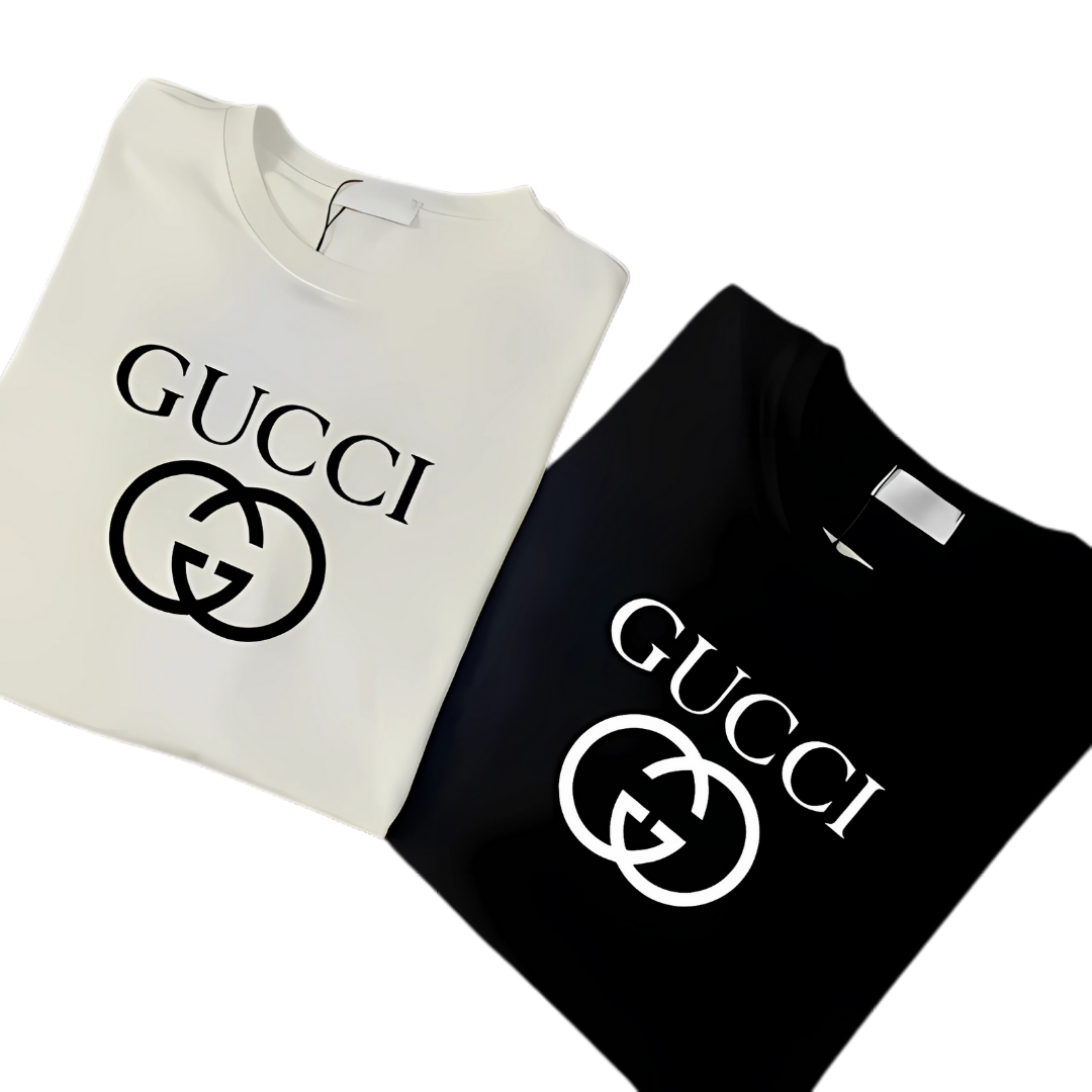 Kit 2 Camisetas Gucci – Luxo e Estilo Atemporal