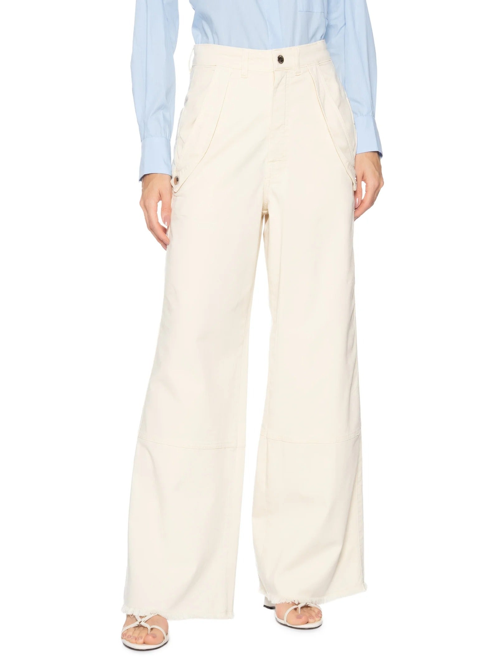 Calça Sarja Básica Clara - Feminina